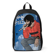 Onyourcases Capital STEEZ Custom Backpack Unisex Personalized Waterproof Awesome Brand Travel Bag School Bag Work Bag Laptop Lunch Office Book Fabric Backpack