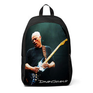 Onyourcases David Gilmour Pink Floyd Custom Backpack Unisex Personalized Waterproof Awesome Brand Travel Bag School Bag Work Bag Laptop Lunch Office Book Fabric Backpack