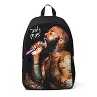 Onyourcases Death Grips Custom Backpack Unisex Personalized Waterproof Awesome Brand Travel Bag School Bag Work Bag Laptop Lunch Office Book Fabric Backpack