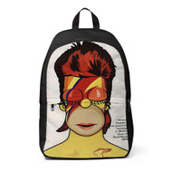 Onyourcases Homer Simpson Ziggy Stardust Custom Backpack Unisex Personalized Waterproof Awesome Brand Travel Bag School Bag Work Bag Laptop Lunch Office Book Fabric Backpack