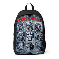 Onyourcases Iron Maiden Album Custom Backpack Unisex Personalized Waterproof Awesome Brand Travel Bag School Bag Work Bag Laptop Lunch Office Book Fabric Backpack