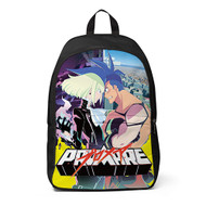 Onyourcases Promare Custom Backpack Unisex Personalized Waterproof Awesome Brand Travel Bag School Bag Work Bag Laptop Lunch Office Book Fabric Backpack