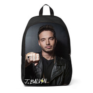 Onyourcases J Balvin Custom Backpack Unisex Personalized Waterproof Awesome Nice Travel Bag Brand School Bag Work Bag Laptop Lunch Office Book Fabric Backpack