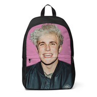 Onyourcases Jake Paul Face Custom Backpack Unisex Personalized Waterproof Awesome Nice Travel Bag Brand School Bag Work Bag Laptop Lunch Office Book Fabric Backpack