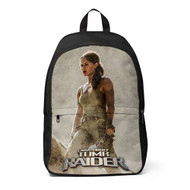 Onyourcases Lara Croft Tomb Raider Custom Backpack Unisex Personalized Waterproof Awesome Nice Travel Bag Brand School Bag Work Bag Laptop Lunch Office Book Fabric Backpack