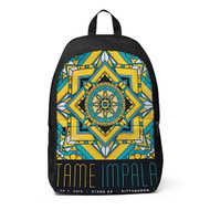 Onyourcases Tame Impala Custom Backpack Unisex Personalized Waterproof Awesome Nice Travel Bag Brand School Bag Work Bag Laptop Lunch Office Book Fabric Backpack