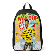 Onyourcases Wake Up Nebu Kiniza Feat Lil Yachty Custom Backpack Unisex Personalized Waterproof Awesome Nice Travel Bag Brand School Bag Work Bag Laptop Lunch Office Book Fabric Backpack