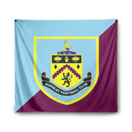 Onyourcases Burnley FC Custom Printed Silk Fabric Tapestry Indoor Wall Decor Art Hanging Home Arts Decorative Wall Painting