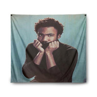 Onyourcases Childish Gambino Custom Printed Silk Fabric Tapestry Indoor Wall Decor Art Hanging Home Arts Decorative Wall Painting