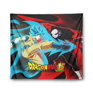 Onyourcases Goku vs Jiren Dragon Ball Super Custom Printed Silk Fabric Tapestry Indoor Wall Decor Art Hanging Home Arts Decorative Wall Painting