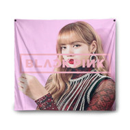 Onyourcases lisa blackpink Custom Printed Silk Fabric Tapestry Indoor Wall Decor Art Hanging Home Arts Decorative Wall Painting