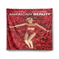 Onyourcases American Beauty Custom Printed Silk Fabric Tapestry Indoor Wall Decor Art Hanging Home Decorative Wall Painting