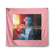 Onyourcases John Mayer Love On The Weekend Custom Printed Silk Fabric Tapestry Indoor Wall Decor Art Hanging Home Decorative Wall Painting