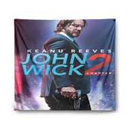 Onyourcases John Wick Chapter 2 Custom Printed Silk Fabric Tapestry Indoor Wall Decor Art Hanging Home Decorative Wall Painting