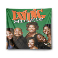 Onyourcases Living Single Custom Printed Silk Fabric Tapestry Indoor Wall Decor Art Hanging Home Decorative Wall Painting