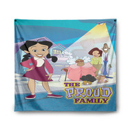 Onyourcases The Proud Family Custom Printed Silk Fabric Tapestry Indoor Wall Decor Art Hanging Home Decorative Wall Painting