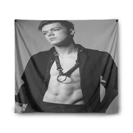 Onyourcases Cameron Monaghan Art Custom Printed Silk Fabric Tapestry Indoor Wall Decor Art Hanging Home Decorative Wall Painting Background Backdrop