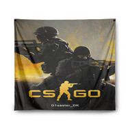 Onyourcases Counter Strike Global Offensive Custom Printed Silk Fabric Tapestry Indoor Wall Decor Art Hanging Home Decorative Wall Painting Background Backdrop