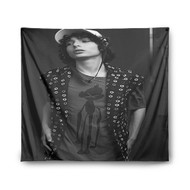 Onyourcases Finn Wolfhard Custom Printed Silk Fabric Tapestry Indoor Wall Decor Art Hanging Home Decorative Wall Painting Background Backdrop