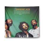 Onyourcases The Fugees Art Custom Printed Silk Fabric Tapestry Indoor Wall Decor Art Hanging Home Decorative Wall Painting Background Backdrop