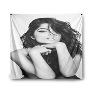 Onyourcases Bebe Rexha Custom Printed Silk Fabric Tapestry Indoor Room Wall Decor Art Hanging Home Decorative Wall Painting Background Backdrop