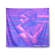 Onyourcases Jhene Aiko Custom Printed Silk Fabric Tapestry Indoor Room Top Wall Decor Art Hanging Home Decorative Wall Painting Background Backdrop