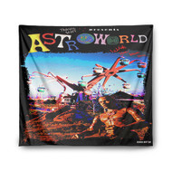 Onyourcases Astroworld Travis Scott Custom Printed Silk Fabric Tapestry Indoor Room Top Wall Decor Art Hanging Home Decorative Wall Painting Background Backdrop