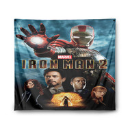 Onyourcases Iron Man 2 Custom Printed Silk Fabric Tapestry Indoor Room Top Wall Decor Art Hanging Home Decorative Wall Painting Background Backdrop