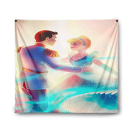 Onyourcases Aurora and Phillip Disney Custom Printed Silk Fabric Tapestry Indoor Room Wall Decor Art Hanging Home Decorative Brand Wall Painting Background Backdrop