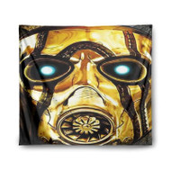 Onyourcases Borderlands 2 Face Custom Printed Silk Fabric Tapestry Indoor Room Wall Decor Art Hanging Home Decorative Brand Wall Painting Background Backdrop