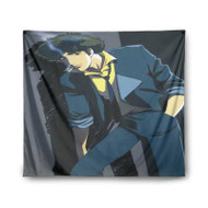 Onyourcases Cowboy Bebop Spike Spiegel Custom Printed Silk Fabric Tapestry Indoor Room Wall Decor Art Hanging Home Decorative Brand Wall Painting Background Backdrop