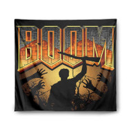 Onyourcases Evil Dead Doom Custom Printed Silk Fabric Tapestry Indoor Room Wall Decor Art Hanging Home Decorative Brand Wall Painting Background Backdrop