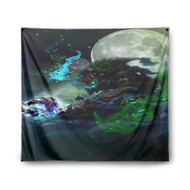 Onyourcases Maokai League of Legends Custom Printed Silk Fabric Tapestry Indoor Room Wall Decor Art Hanging Home Decorative Brand Wall Painting Background Backdrop