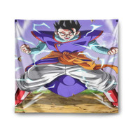 Onyourcases Mystic Gohan Dragon Ball Z Custom Printed Silk Fabric Tapestry Indoor Room Wall Decor Art Hanging Home Decorative Brand Wall Painting Background Backdrop