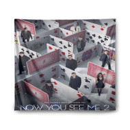 Onyourcases Now You See Me 2 Movie Custom Printed Silk Fabric Tapestry Indoor Room Wall Decor Art Hanging Home Decorative Brand Wall Painting Background Backdrop