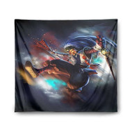 Onyourcases Shaco League of Legends Custom Printed Silk Fabric Tapestry Indoor Room Wall Decor Art Hanging Home Decorative Brand Wall Painting Background Backdrop