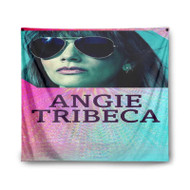 Onyourcases Angie Tribeca Custom Printed Silk Fabric Tapestry Indoor Room Wall Decor Art Brand Hanging Home Decorative Wall Painting Background Backdrop