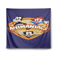 Onyourcases Animaniacs Custom Printed Silk Fabric Tapestry Indoor Room Wall Decor Art Brand Hanging Home Decorative Wall Painting Background Backdrop