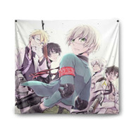 Onyourcases Aoharu x Kikanjuu Custom Printed Silk Fabric Tapestry Indoor Room Wall Decor Art Brand Hanging Home Decorative Wall Painting Background Backdrop