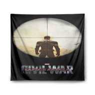 Onyourcases Captain America Civil War on Target Custom Printed Silk Fabric Tapestry Indoor Room Wall Decor Art Brand Hanging Home Decorative Wall Painting Background Backdrop