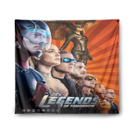 Onyourcases DC s Legend of Tomorrow Characters Custom Printed Silk Fabric Tapestry Indoor Room Wall Decor Art Brand Hanging Home Decorative Wall Painting Background Backdrop