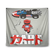 Onyourcases Super Mario Kart Arts Custom Printed Silk Fabric Tapestry Indoor Room Wall Decor Art Brand Hanging Home Decorative Wall Painting Background Backdrop