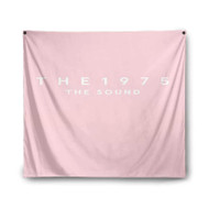 Onyourcases The 1975 The Sound Products Custom Printed Silk Fabric Tapestry Indoor Room Wall Decor Art Brand Hanging Home Decorative Wall Painting Background Backdrop