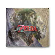 Onyourcases The Legend of Zelda Twilight Princes Products Custom Printed Silk Fabric Tapestry Indoor Room Wall Decor Art Brand Hanging Home Decorative Wall Painting Background Backdrop