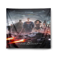 Onyourcases Batman vs Superman and Wonder Woman Custom Printed Silk Fabric Tapestry Indoor Room Wall Decor Art Hanging Home Decorative Wall Painting Brand Background Backdrop