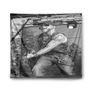 Onyourcases Brantley Gilbert New Custom Printed Silk Fabric Tapestry Indoor Room Wall Decor Art Hanging Home Decorative Wall Painting Brand Background Backdrop