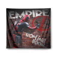 Onyourcases Deadpool Empire New Custom Printed Silk Fabric Tapestry Indoor Room Wall Decor Art Hanging Home Decorative Wall Painting Brand Background Backdrop