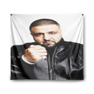 Onyourcases DJ Khaled Art Custom Printed Silk Fabric Tapestry Indoor Room Wall Decor Art Hanging Home Decorative Wall Painting Brand Background Backdrop