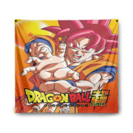 Onyourcases Dragon Ball Super Saiyan God Custom Printed Silk Fabric Tapestry Indoor Room Wall Decor Art Hanging Home Decorative Wall Painting Brand Background Backdrop