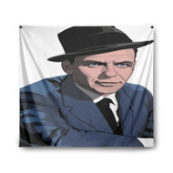 Onyourcases Frank Sinatra New Custom Printed Silk Fabric Tapestry Indoor Room Wall Decor Art Hanging Home Decorative Wall Painting Brand Background Backdrop